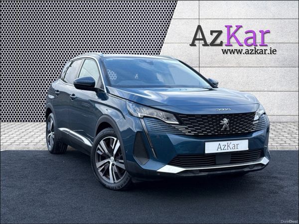 Peugeot 3008 SUV, Petrol Plug-in Hybrid, 2021, Blue