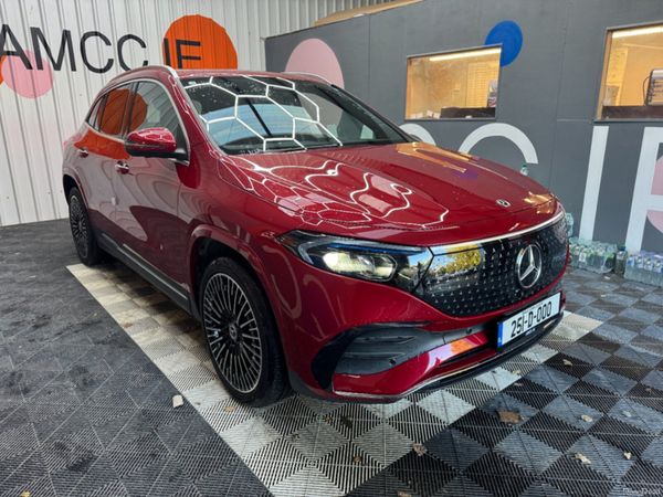 Mercedes-Benz EQA SUV, Electric, 2025, Red