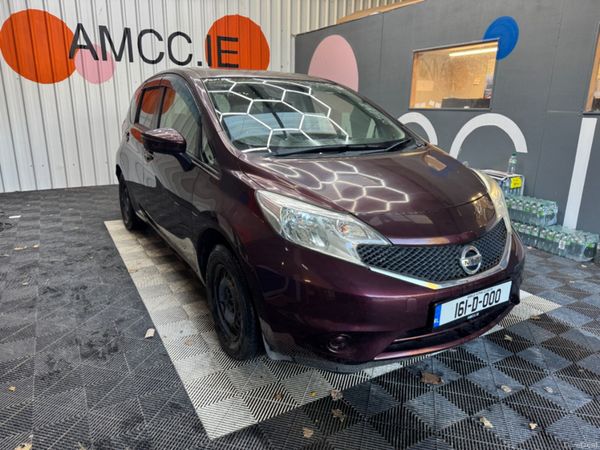 Nissan Note Hatchback, Petrol, 2016, Red