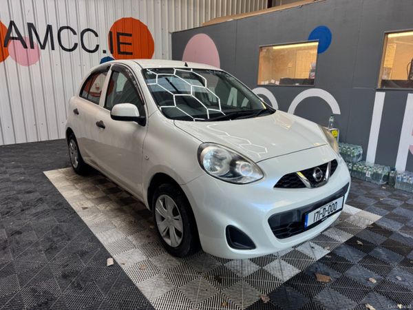 Nissan March Hatchback, Petrol, 2017, White