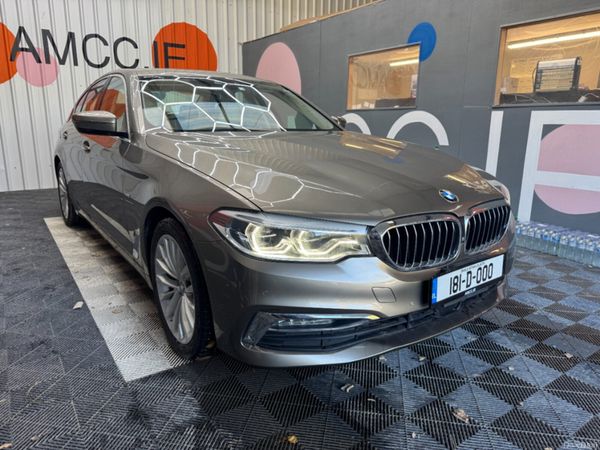 BMW 5-Series Saloon, Diesel, 2018, Beige