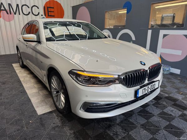 BMW 5-Series Saloon, Diesel, 2017, White