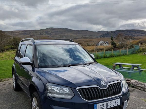 Skoda Yeti SUV, Diesel, 2016, Blue
