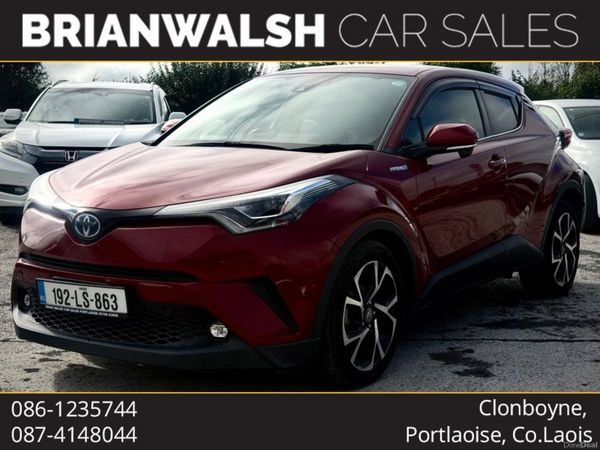 Toyota C-HR Hatchback, Petrol Hybrid, 2019, Red