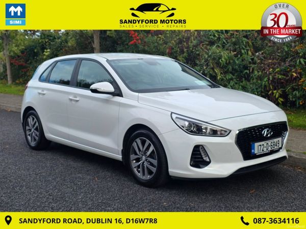 Hyundai i30 Hatchback, Petrol, 2017, White