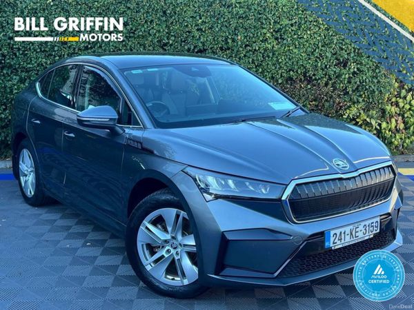 Skoda Enyaq Coupe, Electric, 2024, Grey