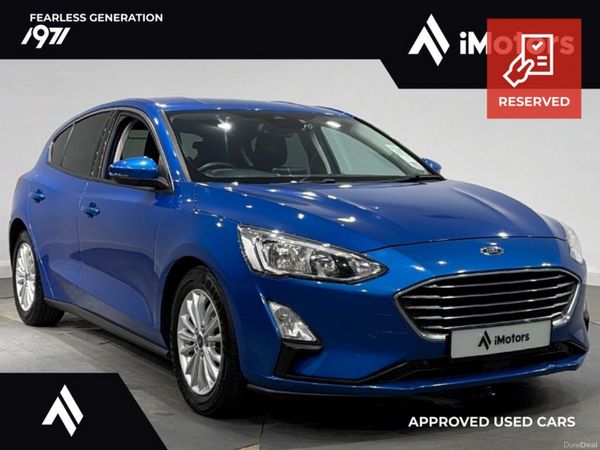 Ford Focus Hatchback, Petrol, 2019, Blue