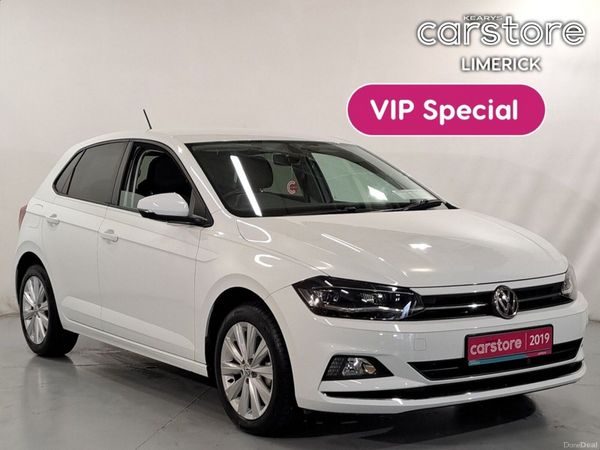 Volkswagen Polo Hatchback, Petrol, 2019, White