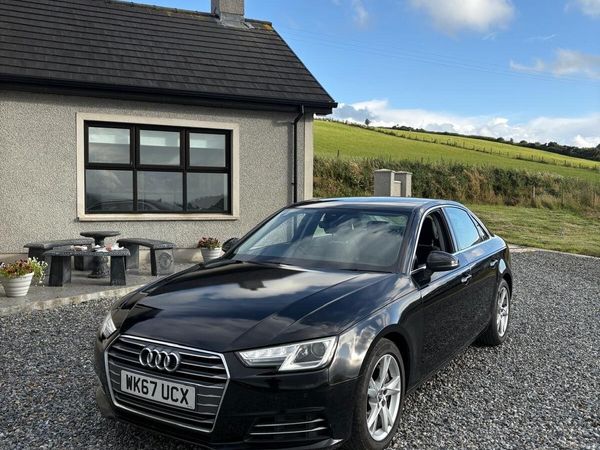 Audi A4 Saloon, Diesel, 2017, Black