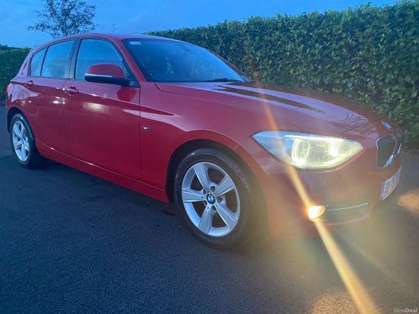 BMW 1-Series Hatchback, Petrol, 2013, Red
