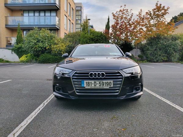 Audi A4 Estate, Petrol, 2018, Black
