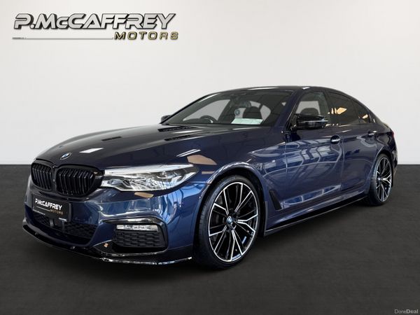 BMW 5-Series Saloon, Diesel, 2017, Blue
