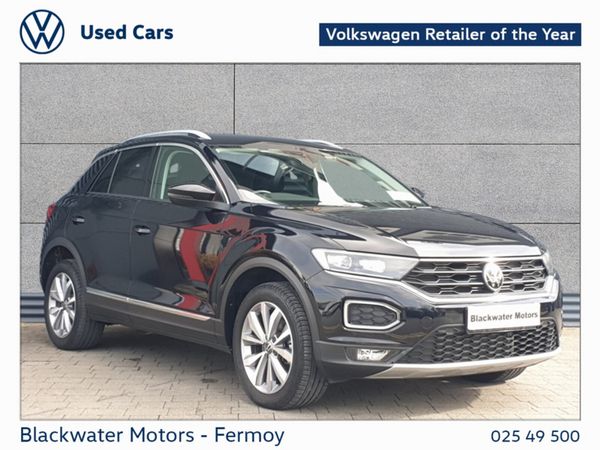 Volkswagen T-Roc Hatchback, Petrol, 2021, Black