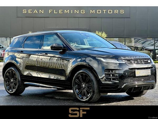 Land Rover Range Rover Evoque SUV, Petrol Plug-in Hybrid, 2026, Black