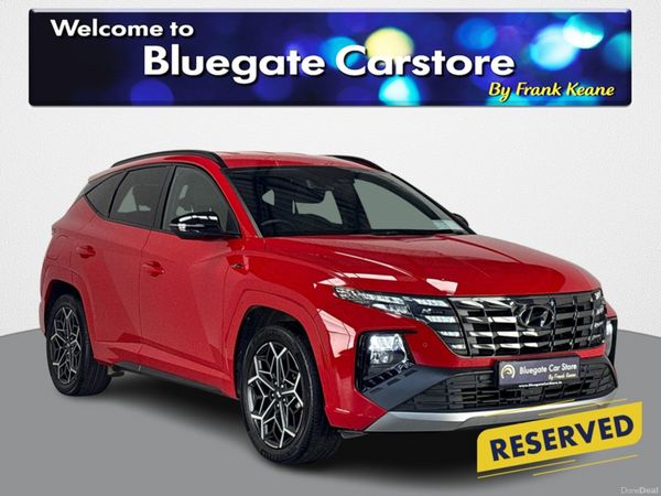 Hyundai Tucson Estate, Petrol Hybrid, 2023, Red