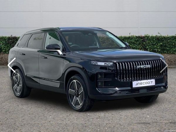 Jaecoo 7 SUV, Petrol Hybrid, 2026, Black