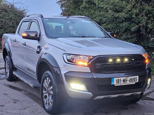 Ford Ranger Pick Up, Diesel, 2018, Silver