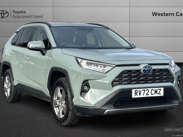 Toyota RAV4 SUV, Petrol Hybrid, 2022, Green