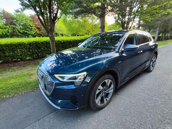 Audi e-tron SUV, Electric, 2020, Blue
