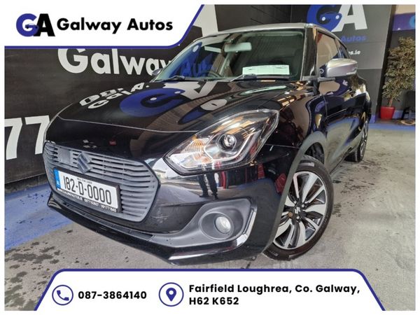 Suzuki Swift Hatchback, Petrol Hybrid, 2018, Black