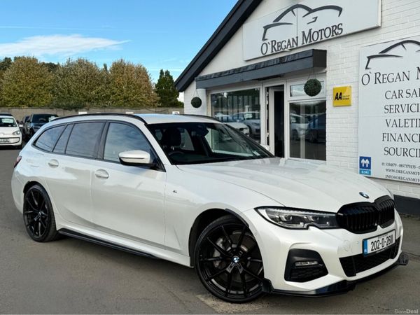 BMW 3-Series Estate, Petrol Plug-in Hybrid, 2020, White