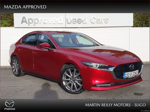 Mazda Mazda3 Saloon, Petrol, 2023, Red