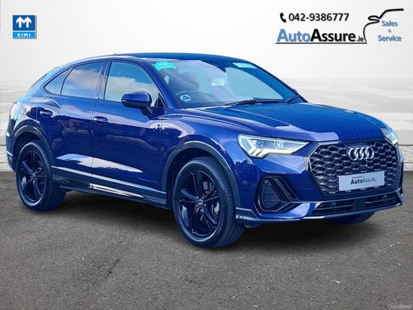 Audi Q3 Estate, Petrol Hybrid, 2023, Blue