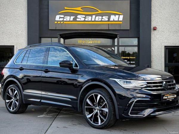 Volkswagen Tiguan SUV, Petrol Hybrid, 2023, Black