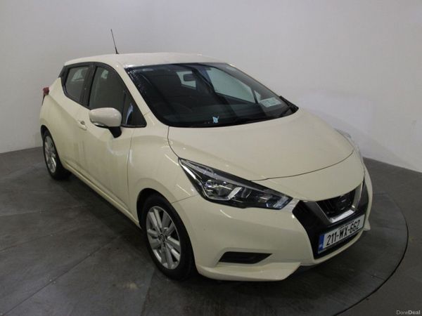 Nissan Micra Hatchback, Petrol, 2021, White