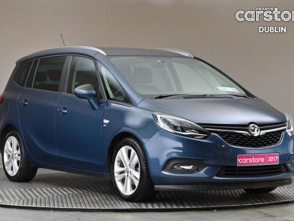Vauxhall Zafira MPV, Petrol, 2017, Blue