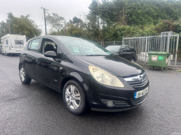 Opel Corsa Hatchback, Petrol, 2009, Black
