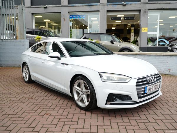Audi A5 Saloon, Petrol, 2018, White