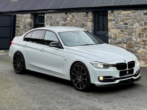 BMW 3-Series Saloon, Diesel, 2013, White
