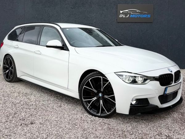 BMW 3-Series Estate, Petrol, 2017, White