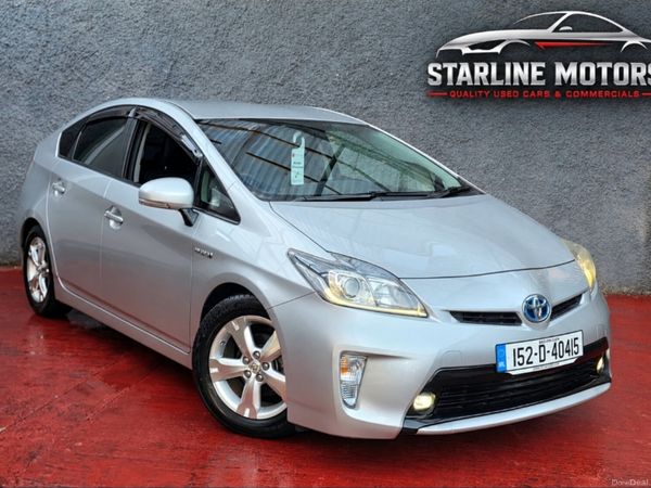 Toyota Prius Hatchback, Petrol Hybrid, 2015, Silver