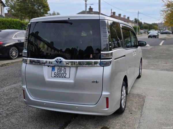 Toyota Voxy MPV, Petrol Hybrid, 2019, Silver