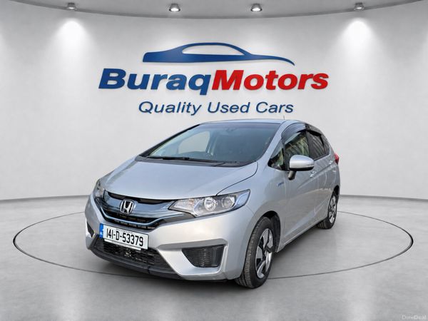 Honda Fit Hatchback, Petrol Hybrid, 2014, Silver