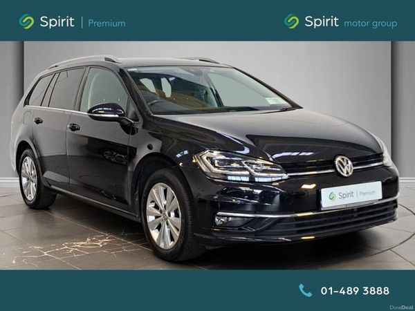 Volkswagen Golf Estate, Petrol, 2018, Black