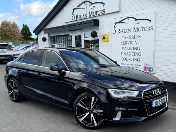 Audi A3 Saloon, Petrol, 2017, Black
