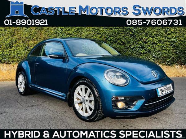 Volkswagen Beetle Hatchback, Petrol, 2019, Blue