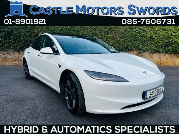 Tesla Model 3 Saloon, Electric, 2024, White