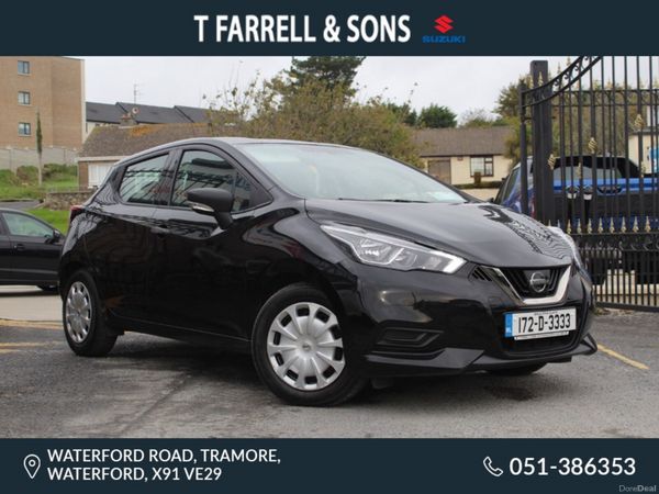 Nissan Micra Hatchback, Petrol, 2017, Black