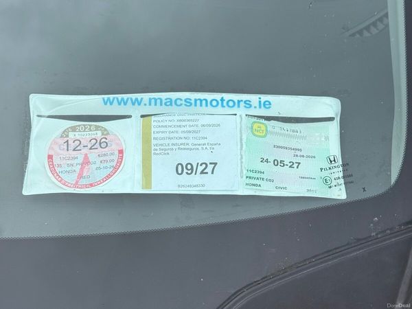 Honda Civic Hatchback, Petrol, 2011, Red