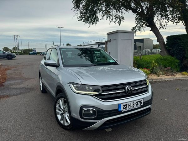 Volkswagen T-Cross SUV, Petrol, 2023, Silver