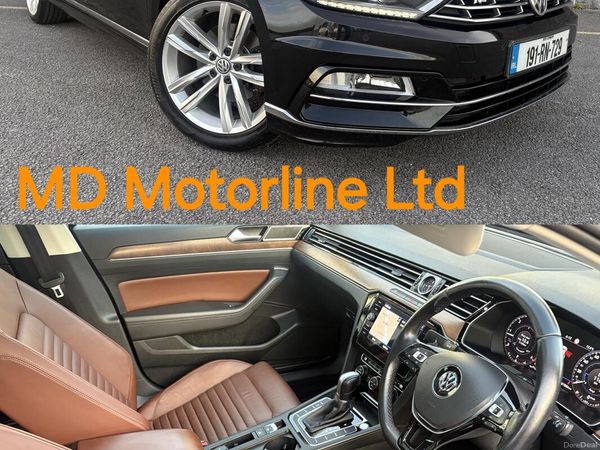 Volkswagen Passat Saloon, Diesel, 2019, Black