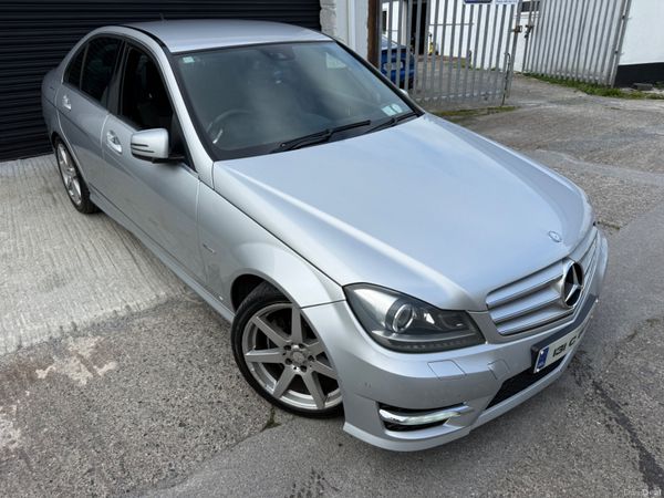 Mercedes-Benz C-Class Saloon, Diesel, 2013, Silver