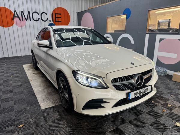 Mercedes-Benz C-Class Saloon, Diesel, 2019, White