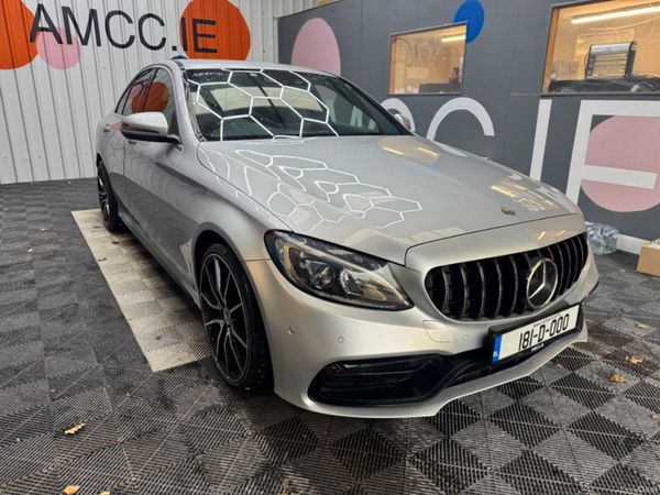 Mercedes-Benz C-Class Saloon, Petrol, 2018, Silver