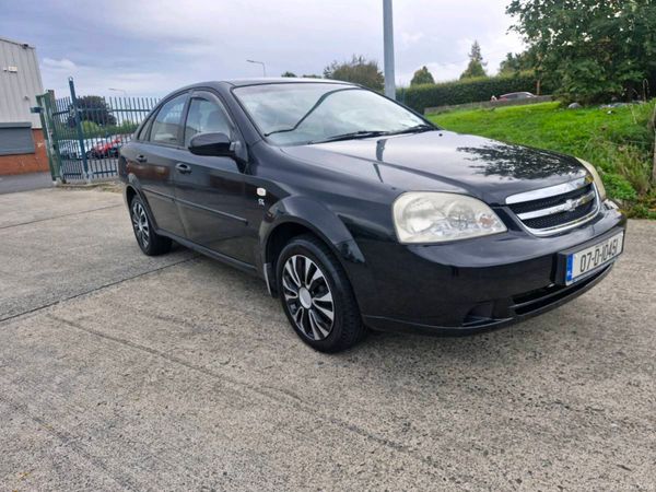 Chevrolet Lacetti Saloon, Petrol, 2007, Black