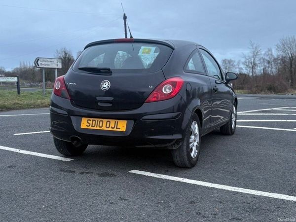 Vauxhall Corsa Hatchback, Petrol, 2010, Black